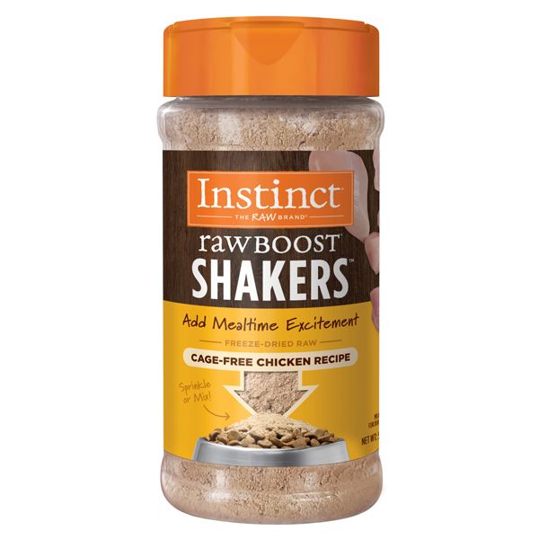 Instinct Raw Boost Shakers Chicken Freeze Dried Dog Food Topper 5.5oz