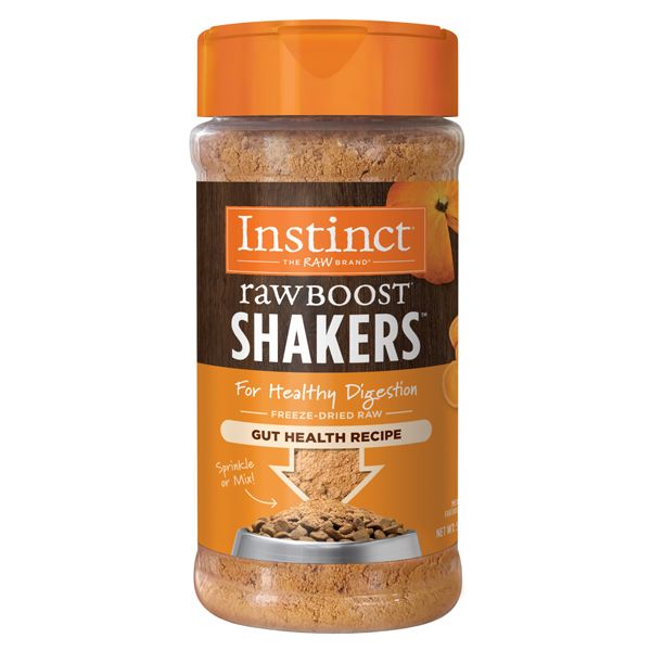 Instinct Raw Boost Shakers Gut Health Freeze Dried Dog Food Topper 5.5oz