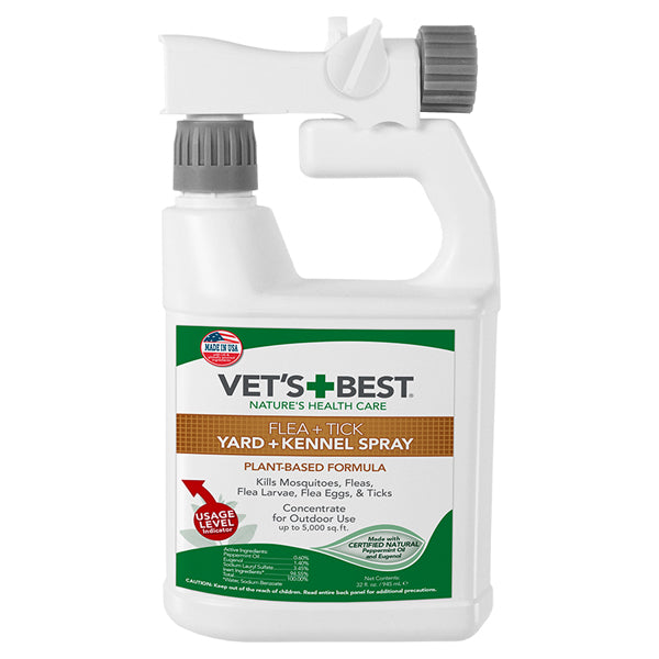 Vet's Best Flea & Tick Yard & Kennel Spray 32 oz