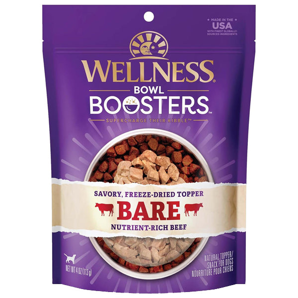 Wellness Core Bowl Boosters Bare Turkey Freeze Dried Dog Food Topper 4oz