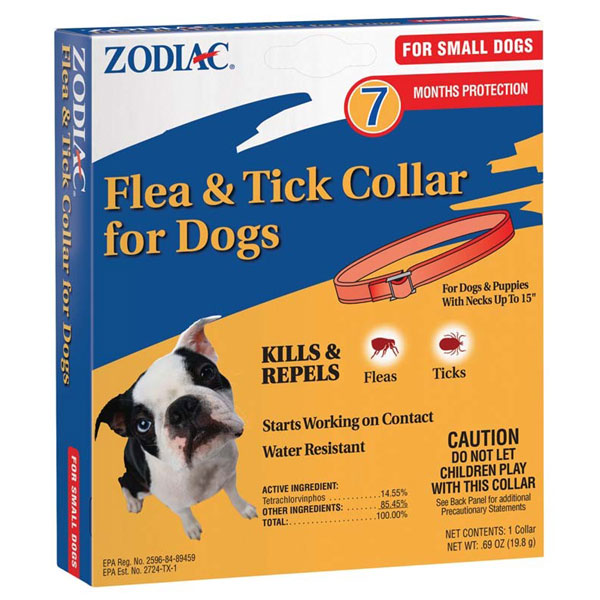 Zodiac FleaTrol Flea & Tick Collar for Small Dogs